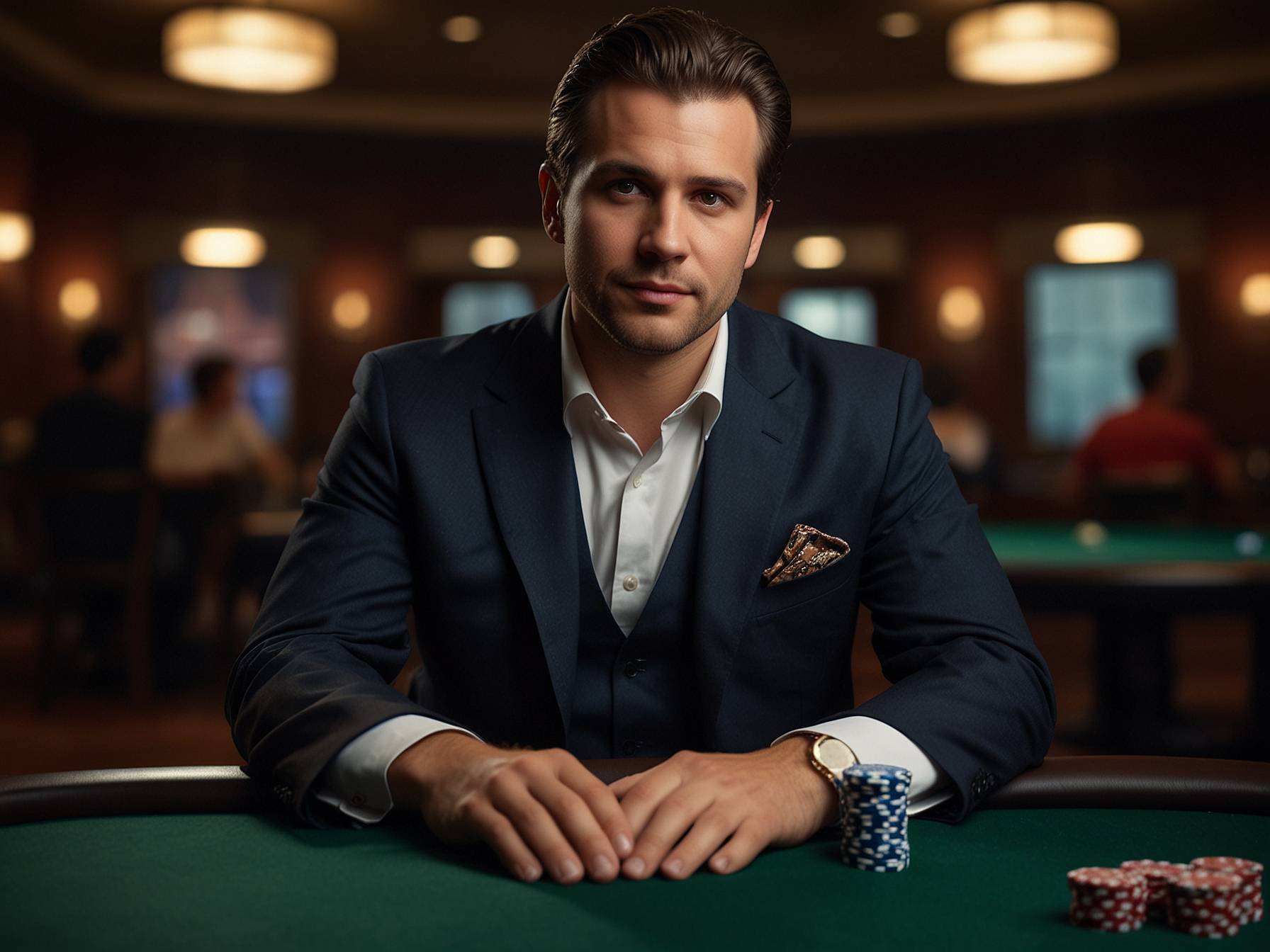 Live dealer table experience