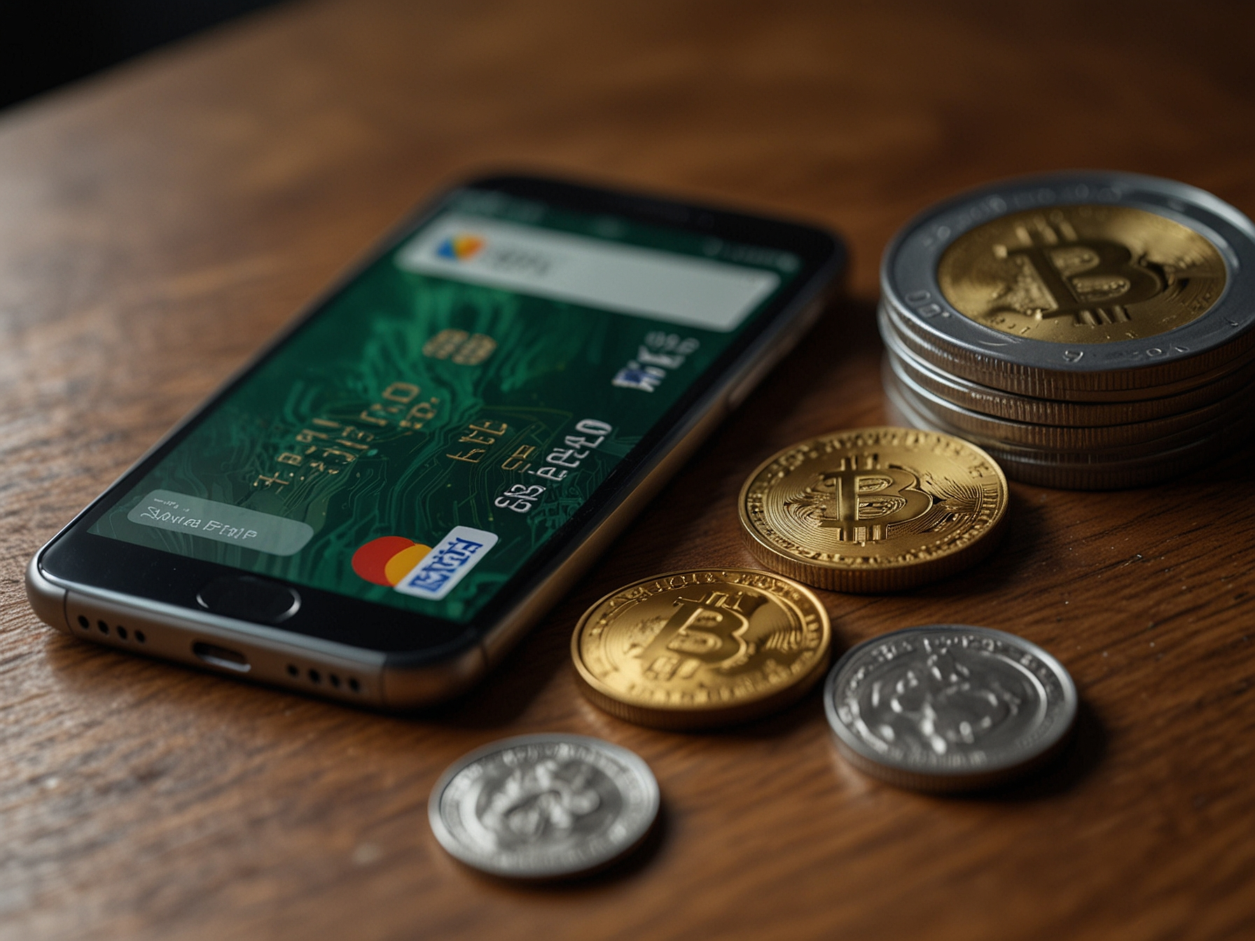 Payment methods - cards and cryptocurrency